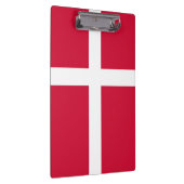 デンマーク国旗を持つ愛国的なクリップボード クリップボード (右)