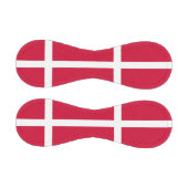 デンマーク国旗を持つ愛国野球 野球ボール (パネル)