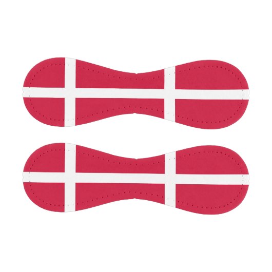 デンマーク国旗を持つ愛国野球 野球ボール (パネル)