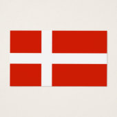 デンマーク国旗ギフトタグ (正面)
