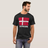 デンマーク国旗プライドデンマーク国旗 Tシャツ (正面フル)