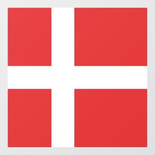 デンマーク国旗 ウィンドウサイン (シート)