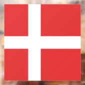 デンマーク国旗 ウィンドウサイン (シート2)