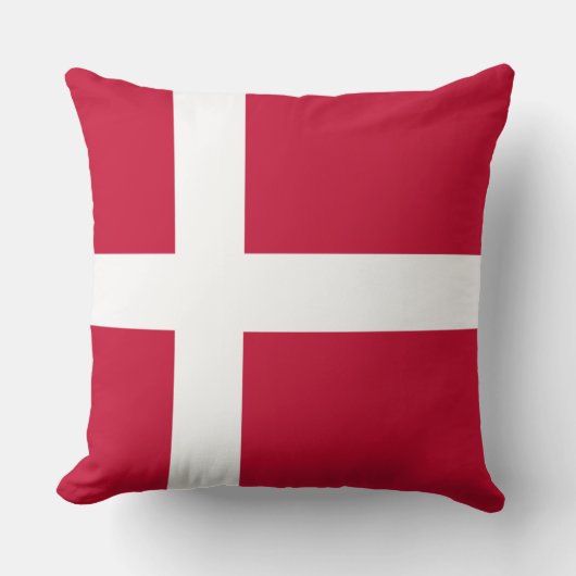 デンマーク国旗 クッション (正面)