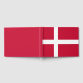 デンマーク国旗 ゲストブック (全面)