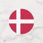 デンマーク国旗 コンフェッティ (スモール正面)