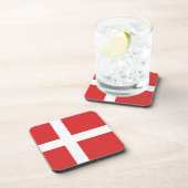 デンマーク国旗 コースター (右側)