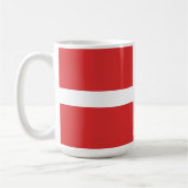 デンマーク国旗 コーヒーマグカップ (左)