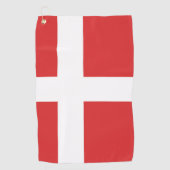 デンマーク国旗 ゴルフタオル (正面)