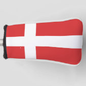 デンマーク国旗 ゴルフヘッドカバー (正面)