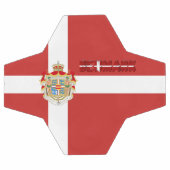 デンマーク国旗 サッカーボール (フラット)