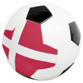デンマーク国旗 サッカーボール (3/4)