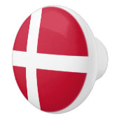 デンマーク国旗 セラミックノブ (右)