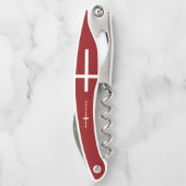 デンマーク国旗 ソムリエナイフ (裏面)