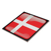 デンマーク国旗 タイル (側面)