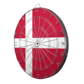 デンマーク国旗 ダーツボード (正面右)