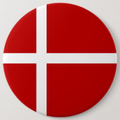 デンマーク国旗 デネブローグ 缶バッジ (正面)