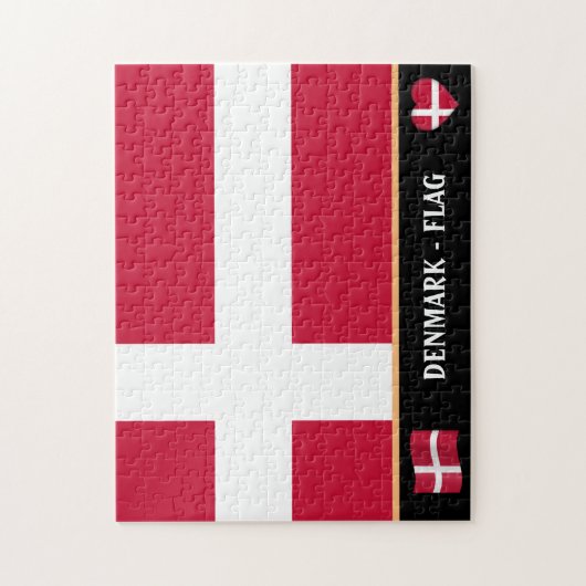 デンマーク国旗・デンマーク国/デンマーク ジグソーパズル (縦)