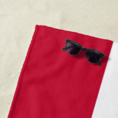 デンマーク国旗 ビーチタオル (インサイチュ)