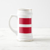 デンマーク国旗 ビールジョッキ (左)