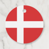 デンマーク国旗 フェイバータグ (裏面)