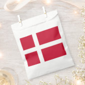 デンマーク国旗 フェイバーバッグ (クリップ留めされた状態)