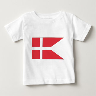 デンマーク国旗 ベビーTシャツ