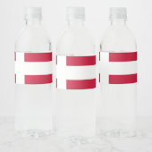 デンマーク国旗 ペットボトルラベル (ボトル)