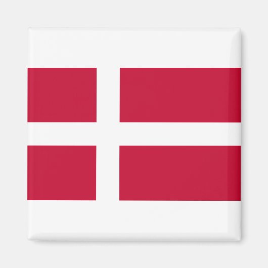 デンマーク国旗 マグネット (正面)