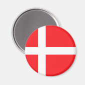 デンマーク国旗 マグネット (正面/裏面)