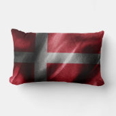 デンマーク国旗 ランバークッション (正面)
