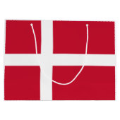 デンマーク国旗 ラージペーパーバッグ (裏面)