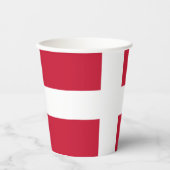 デンマーク国旗 紙コップ (正面)