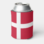 デンマーク国旗 缶クーラー (缶裏面)