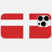 デンマーク国旗 Case-Mate iPhoneケース (裏面 (横))