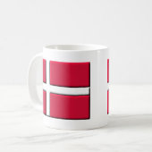 デンマーク国旗 Dansk マグカップ (正面左)