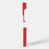 デンマーク国旗 iPhoneケース (左側面)