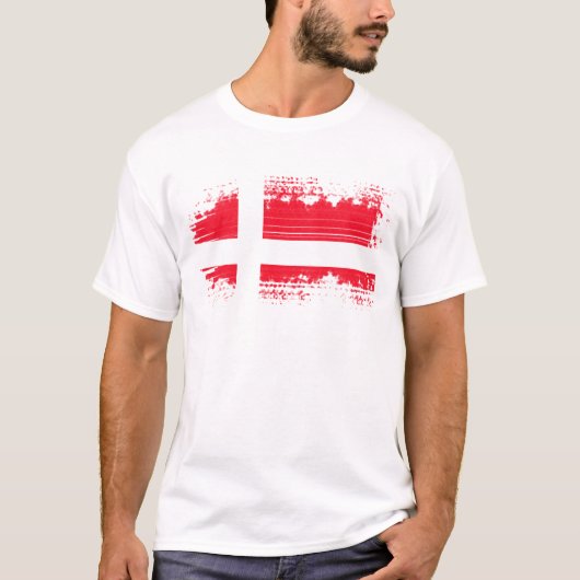 デンマーク国旗 Tシャツ (正面)
