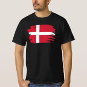 デンマーク国旗 Tシャツ (正面)