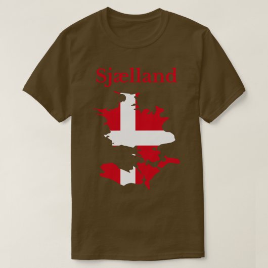デンマーク地域圏 Tシャツ (デザイン正面)