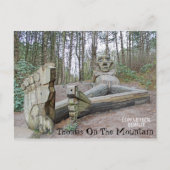 デンマーク山はがき上のトーマス! ポストカード (正面)