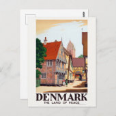 デンマーク平和ヴィンテージの国のポスター1936 ポストカード (正面/裏面)