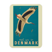 デンマーク旅行で会うヴィンテージ マグネット (縦)