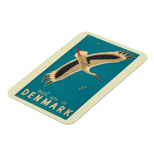 デンマーク旅行で会うヴィンテージ マグネット (左側)