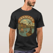 デンマーク旅行ヴィンテージ Tシャツ (正面)