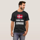 デンマーク来出身の Tシャツ (正面フル)