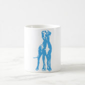 デンマーク犬 コーヒーマグカップ (中央)