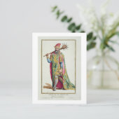 デンマーク王ハロルド「エスタンペス王」 ポストカード (スタンド正面)