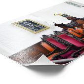 デンマーク王室ののアーフス大聖堂に座席 フォトプリント (角)