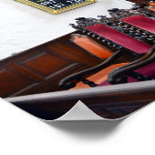 デンマーク王室ののアーフス大聖堂に座席 ポスター (角)